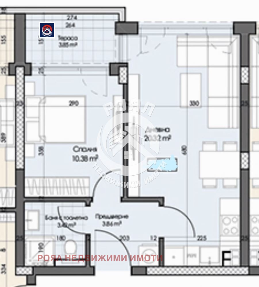 Продава 2-СТАЕН, гр. Пловдив, Беломорски, снимка 3 - Апартаменти - 53098226