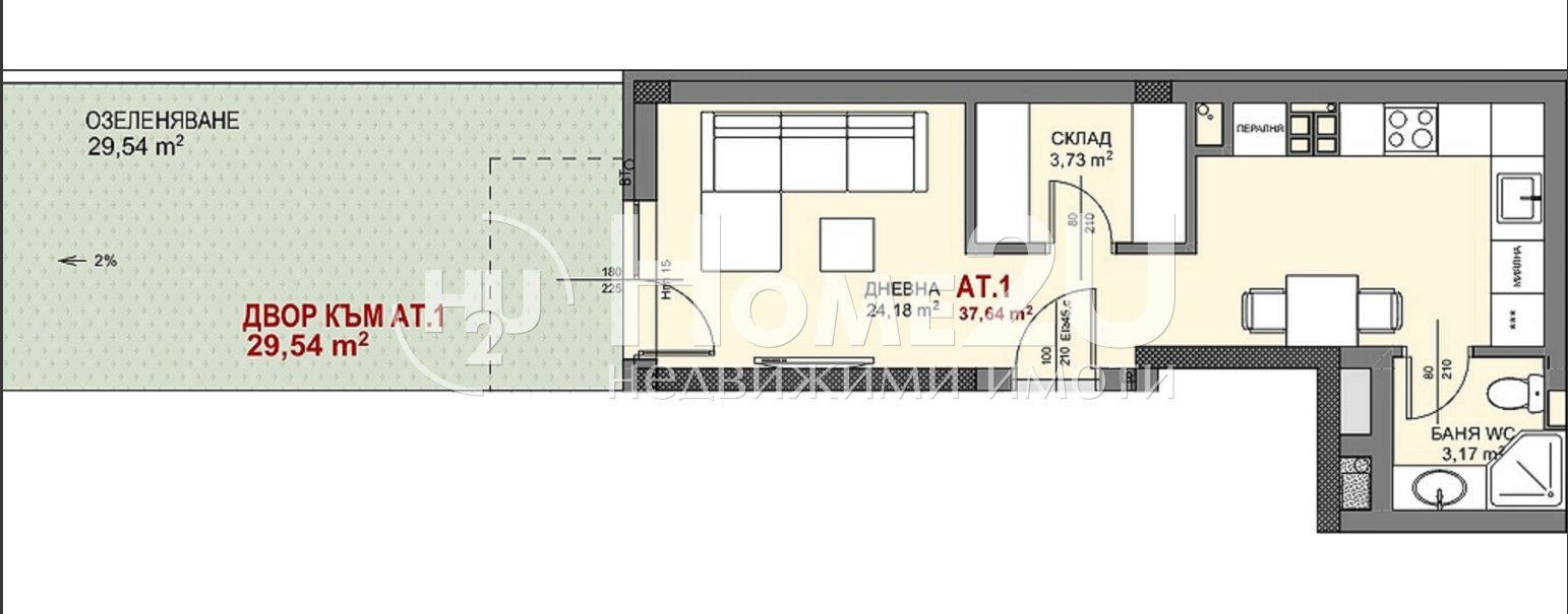 Продава 2-СТАЕН, гр. София, Овча купел, снимка 5 - Апартаменти - 54956351