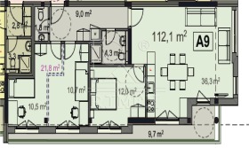 2 Schlafzimmer Komatewo, Plowdiw 2