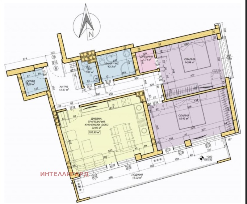 Продава 2-СТАЕН, гр. София, Овча купел 1, снимка 15 - Aпартаменти - 47654337