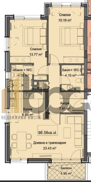 For Sale  2 bedroom Sofia , Simeonovo , 113 sq.m | 49085142 - image [3]