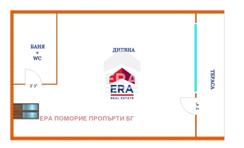 Продава 1-СТАЕН, гр. Приморско, област Бургас, снимка 7 - Апартаменти - 53719068