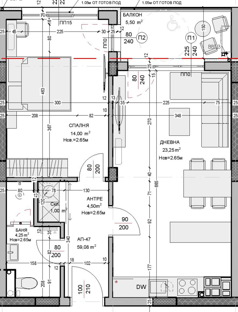 Продава 2-СТАЕН, гр. Пловдив, Остромила, снимка 2 - Апартаменти - 52463540