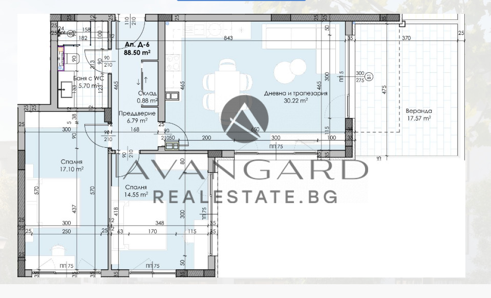 Продава 3-СТАЕН, гр. Пловдив, Остромила, снимка 5 - Апартаменти - 54281223