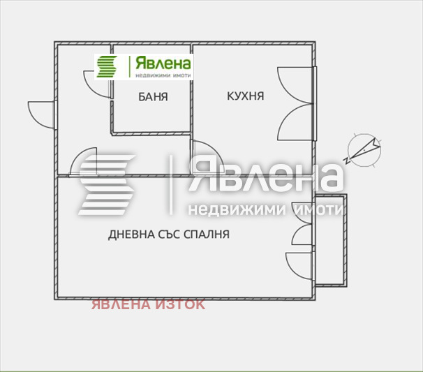 Продава  1-стаен град София , Красна поляна 3 , 42 кв.м | 14726095 - изображение [2]