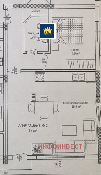 Продава 2-СТАЕН, гр. Велинград, област Пазарджик