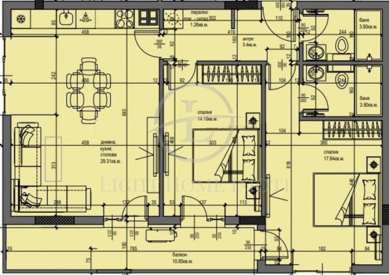 Продава 3-СТАЕН, гр. Пловдив, Христо Смирненски, снимка 12 - Aпартаменти - 48034584