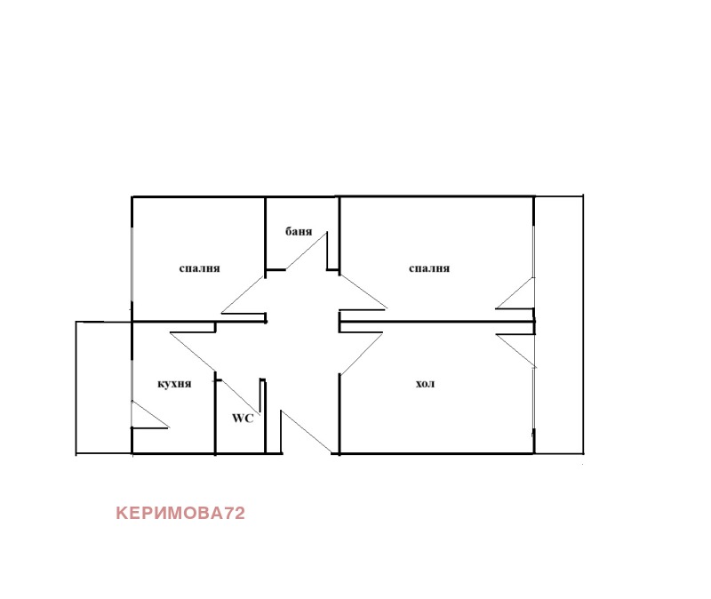 Eladó  2 hálószobás Sofia , Mladost 1 , 78 négyzetméter | 59069388 - kép [17]