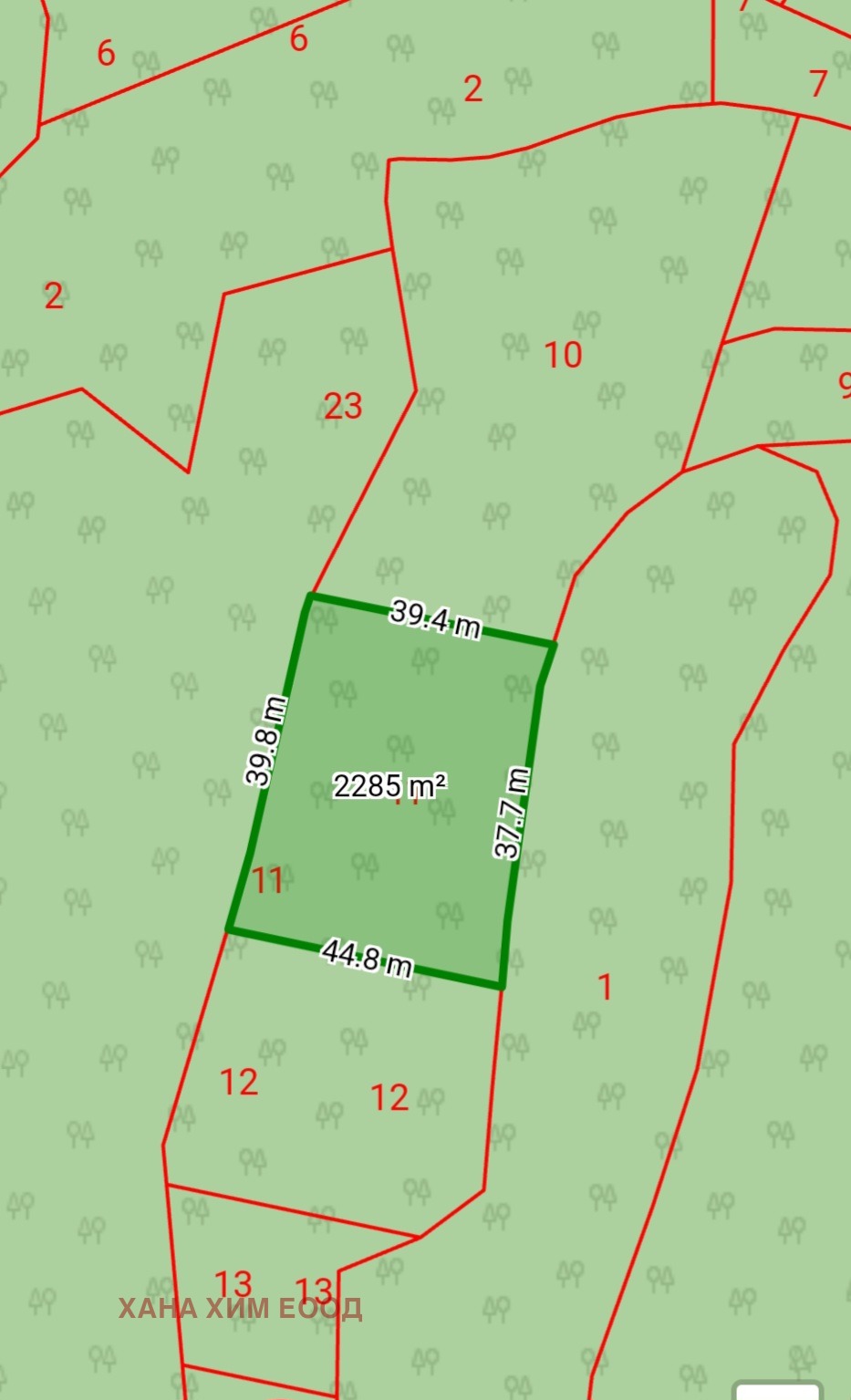 Продава ПАРЦЕЛ, гр. Априлци, област Ловеч, снимка 2 - Парцели - 48681017