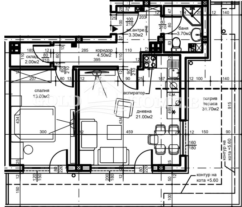 Продава 2-СТАЕН, гр. Пловдив, Беломорски, снимка 11 - Aпартаменти - 49287374