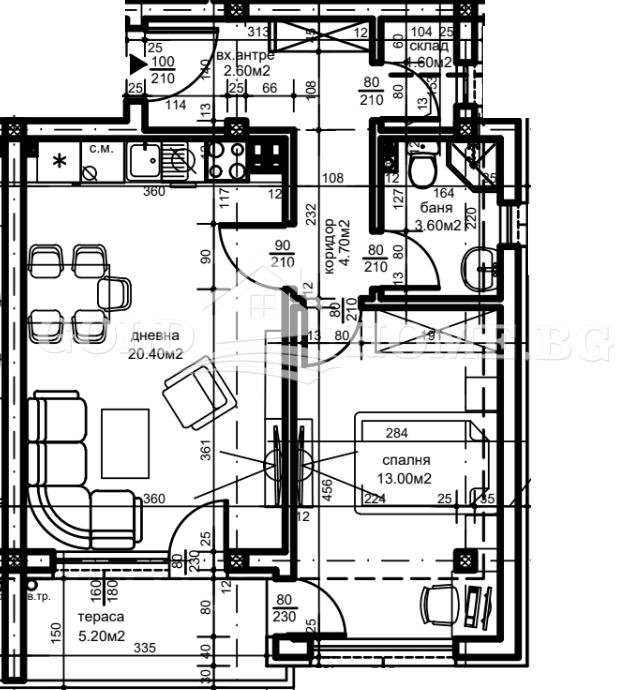 Продава 2-СТАЕН, гр. Пловдив, Беломорски, снимка 7 - Aпартаменти - 49287374