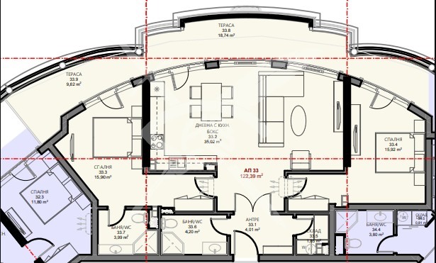 Продава  3-стаен област Бургас , гр. Поморие , 122 кв.м | 94898399 - изображение [2]