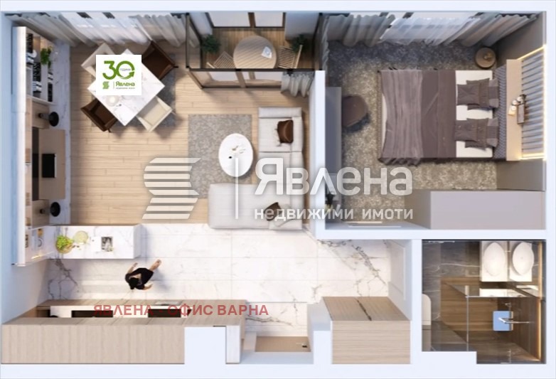 Продава 3-СТАЕН, гр. Варна, Галата, снимка 4 - Апартаменти - 54655895