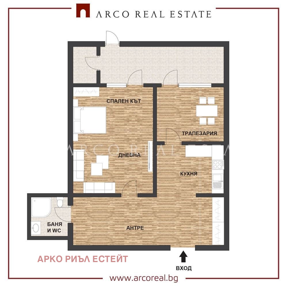 Продава 2-СТАЕН, гр. София, Лагера, снимка 3 - Апартаменти - 52156659