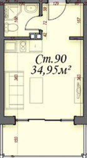 Продава 1-СТАЕН, к.к. Слънчев бряг, област Бургас, снимка 2 - Апартаменти - 54165281