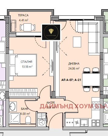 Til salg  1 soveværelse Plovdiv , Ostromila , 68 kvm | 60472414 - billede [3]