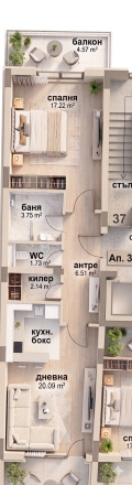 Продава 2-СТАЕН, гр. София, Център, снимка 13