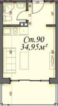 Продава 1-СТАЕН, област Бургас, к.к. Слънчев бряг • 69500 € / 135930.18 лв. • 12568452 2