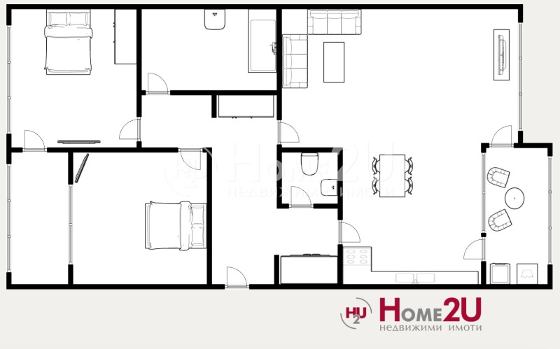 Eladó  2 hálószobás Plovdiv , Karsijaka , 109 négyzetméter | 89231871 - kép [11]