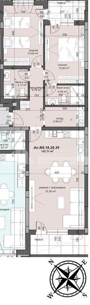 Продава 3-СТАЕН, гр. Пловдив, Тракия, снимка 2 - Апартаменти - 55810665