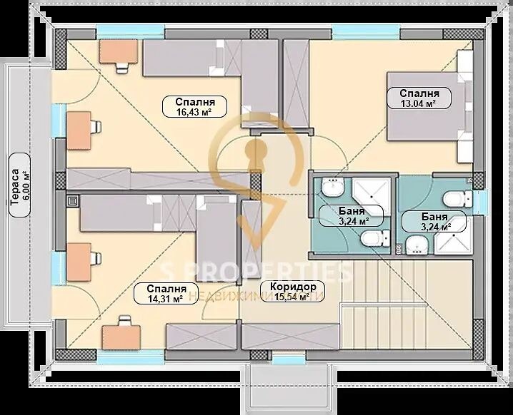 Продава КЪЩА, с. Приселци, област Варна, снимка 12 - Къщи - 55308546