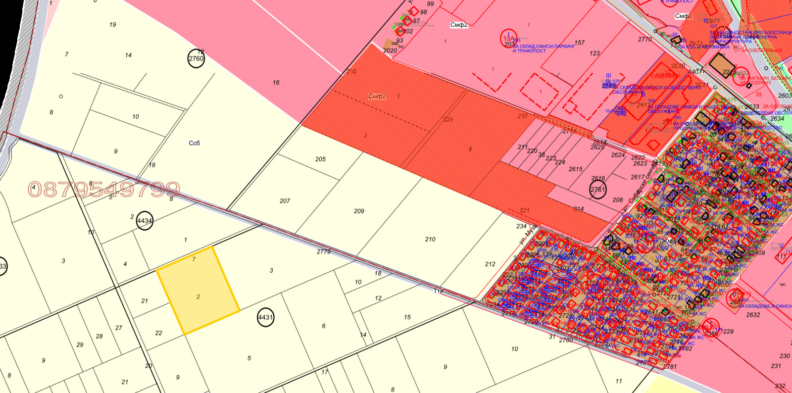 Продава ПАРЦЕЛ, гр. София, Република 2