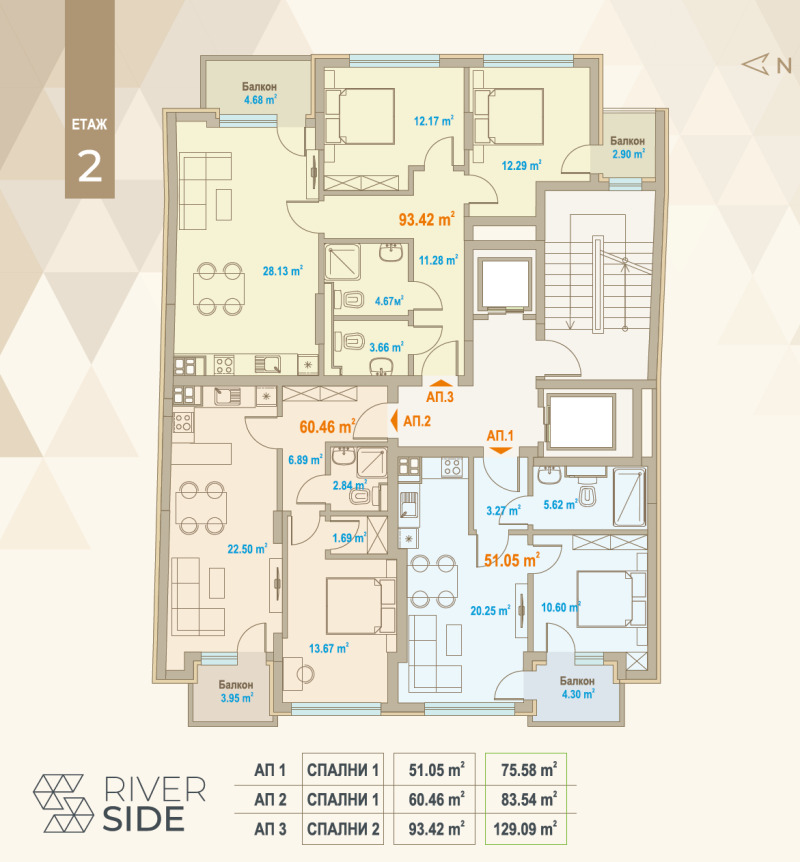 Продава 2-СТАЕН, гр. София, Зона Б-19, снимка 5 - Апартаменти - 52658506