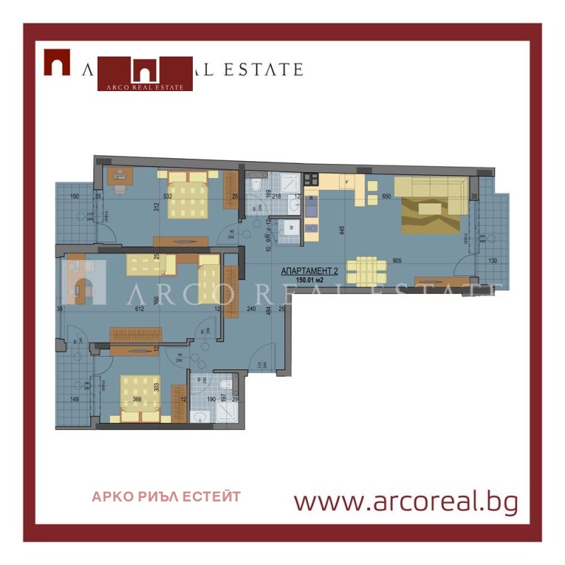 In vendita  3 camere da letto Sofia , Serdika , 150 mq | 91528663 - Immagine [4]