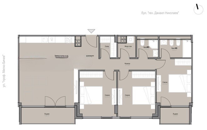 Продава 4-СТАЕН, гр. София, Оборище, снимка 3 - Апартаменти - 52524173