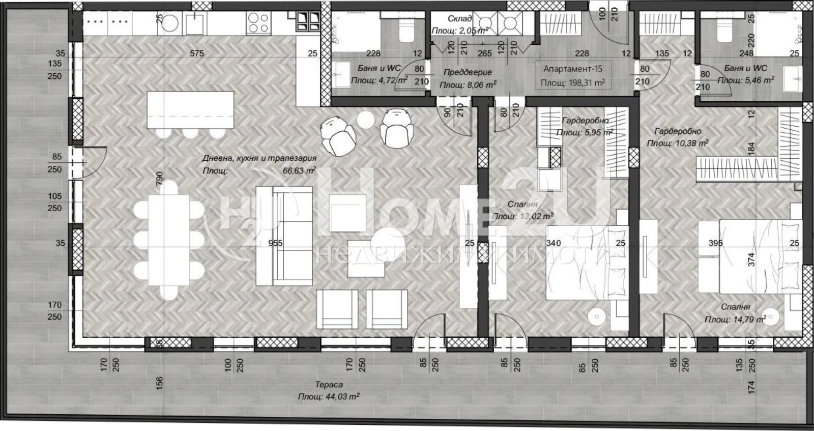 Продава 3-СТАЕН, гр. София, Център