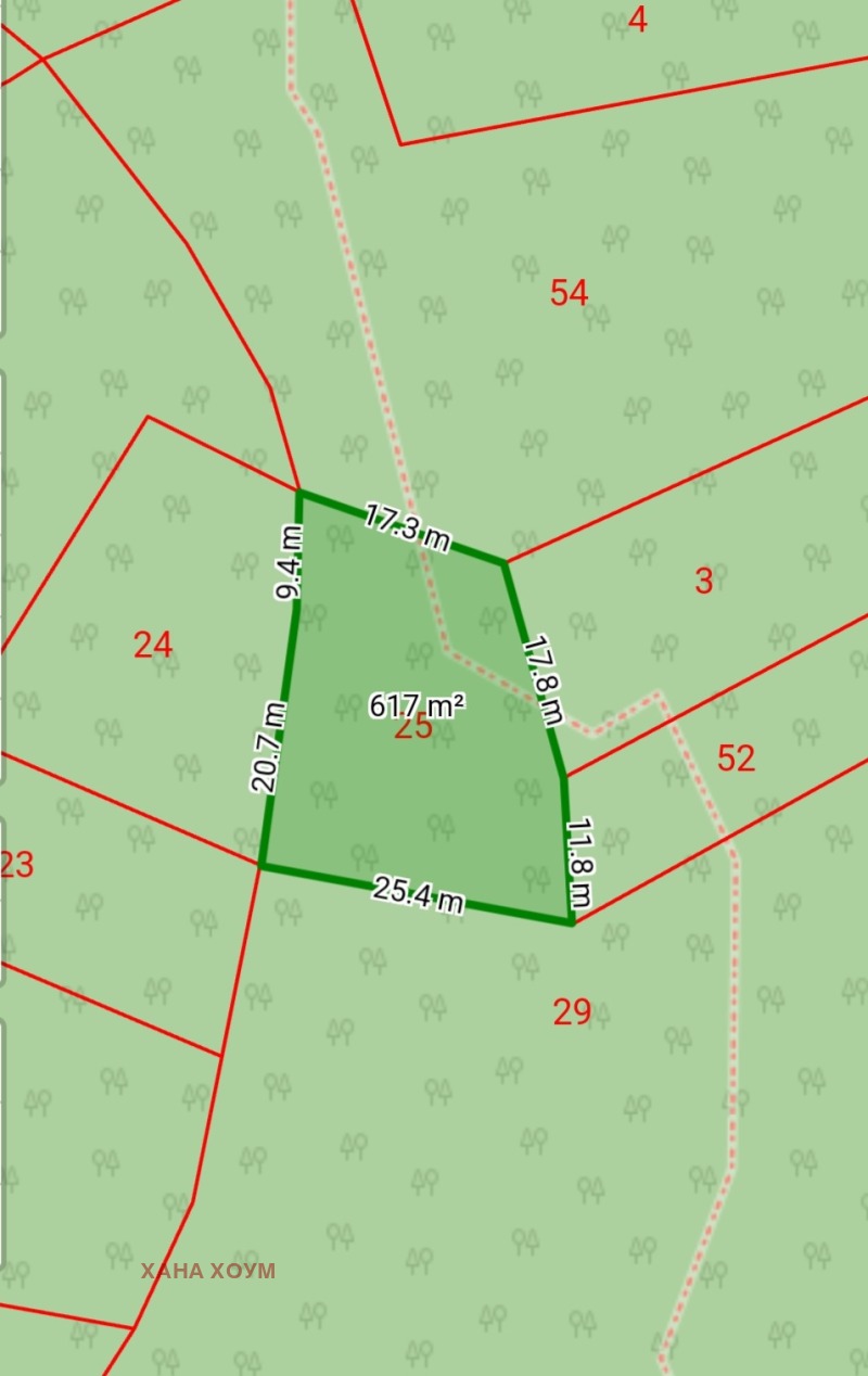 Продава ПАРЦЕЛ в област Ловеч, с. Черни Осъм - 1593 кв.м / 1 900 € » 3 716.08 лв., ХАНА ХОУМ