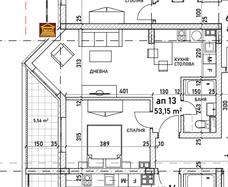 Продава 2-СТАЕН, гр. София, Овча купел, снимка 3 - Aпартаменти - 47348340