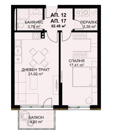 На продаж  1 спальня Варна , Бриз , 77 кв.м | 61311689 - зображення [3]
