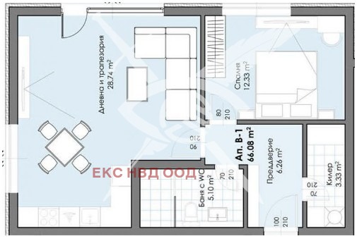 Продава 2-СТАЕН, гр. Пловдив, Христо Смирненски, снимка 1 - Aпартаменти - 48579531