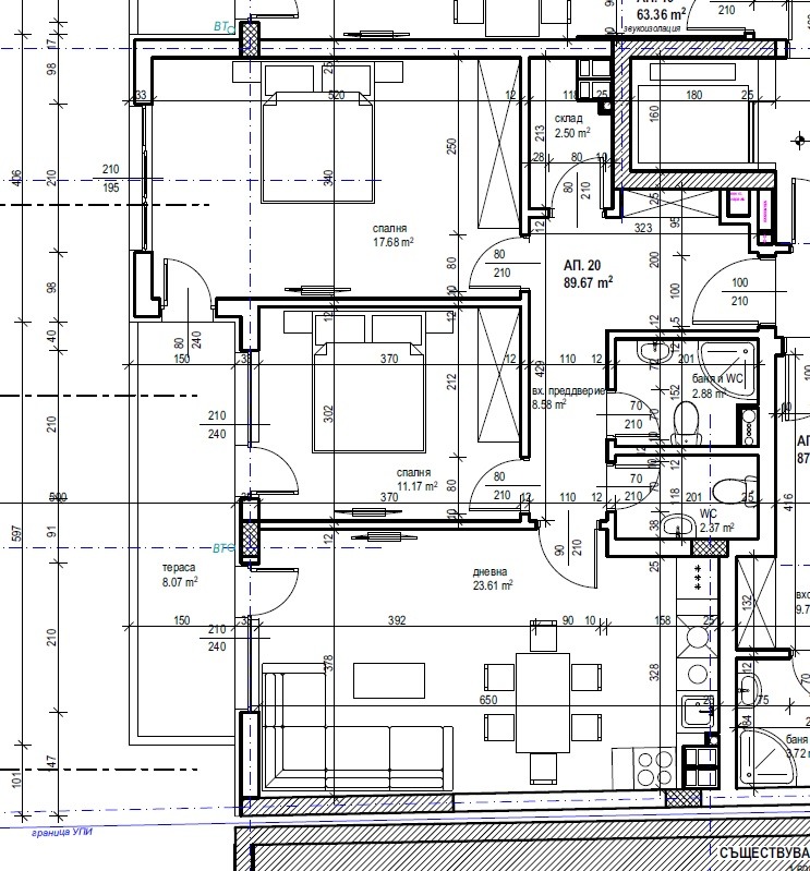 Продава  3-стаен град София , Зона Б-19 , 105 кв.м | 22643228