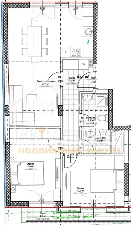 À vendre  2 chambres Plovdiv , Kyutchouk Parij , 99 m² | 92439459 - image [2]