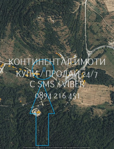 Myytävänä  Juoni Pazardzhikin alue , m-t Tsigov tšark , 400 neliömetriä | 84999610 - kuva [2]