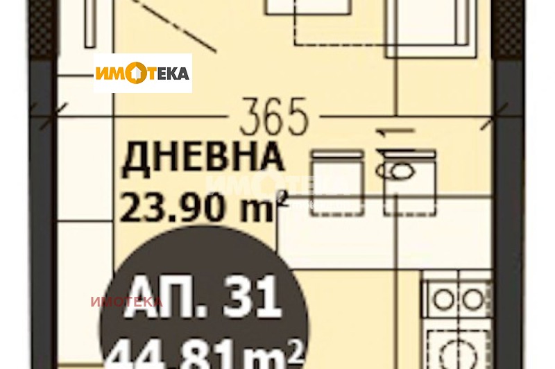 На продаж  Студія София , Малинова долина , 45 кв.м | 77763377 - зображення [2]