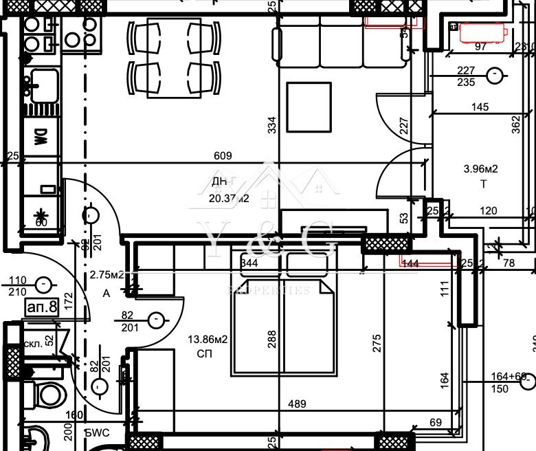 Продава 2-СТАЕН, гр. Пловдив, Христо Смирненски, снимка 2 - Aпартаменти - 49270799