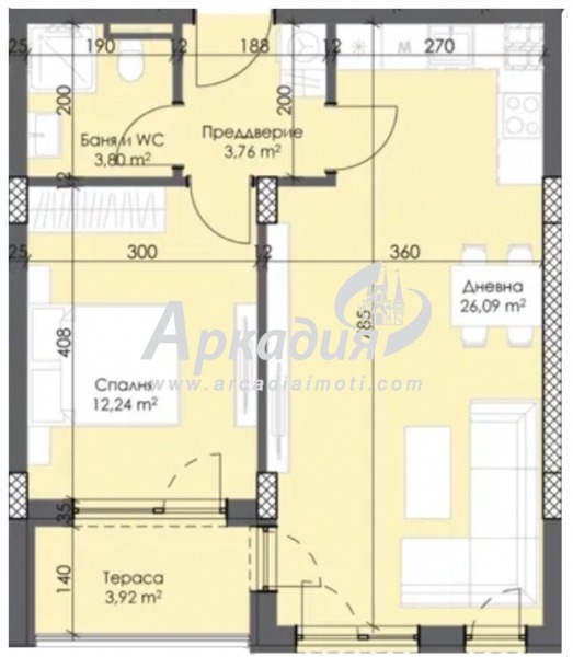 Продава 2-СТАЕН, гр. Пловдив, Тракия, снимка 6 - Апартаменти - 55021094
