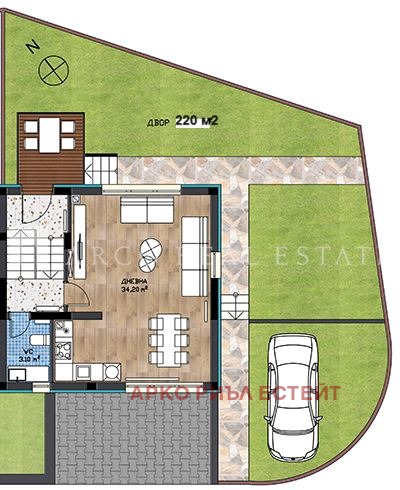 Продава КЪЩА, гр. София, Горна баня, снимка 15 - Къщи - 56171362