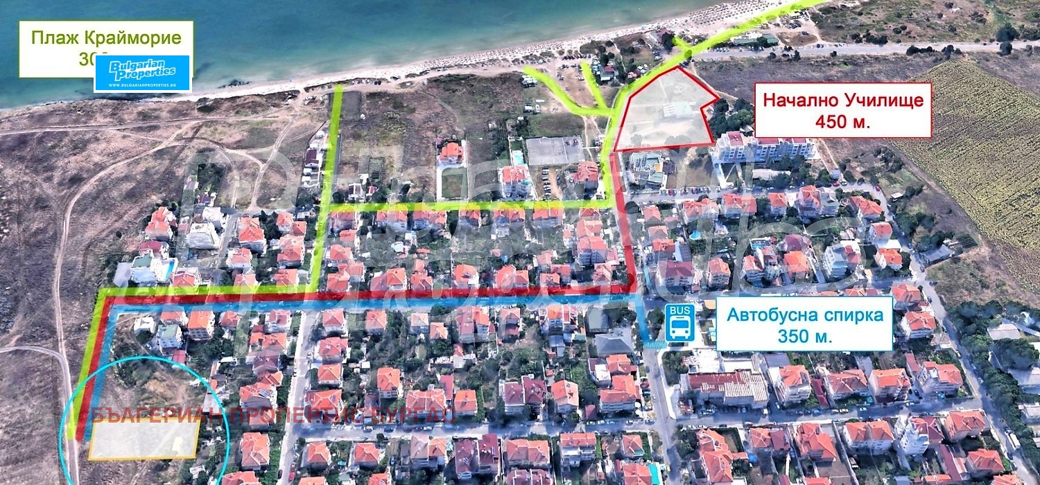 Продава 2-СТАЕН, гр. Бургас, Крайморие, снимка 3 - Апартаменти - 55034441