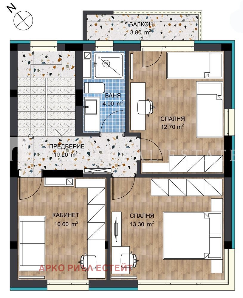 Продава КЪЩА, гр. София, Горна баня, снимка 17 - Къщи - 56171362