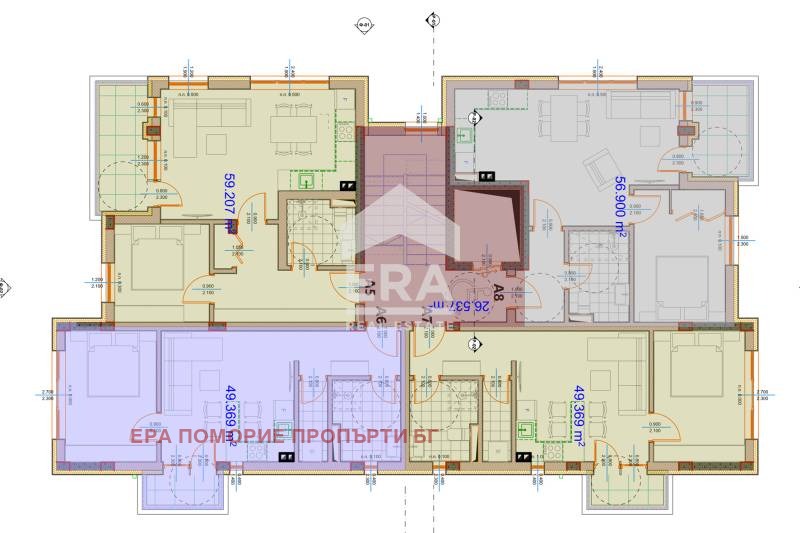 Продава 2-СТАЕН, гр. Поморие, област Бургас, снимка 4 - Aпартаменти - 47442966