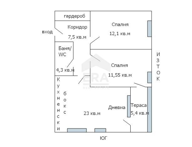 En venta  2 dormitorios Varna , Troshevo , 95 metros cuadrados | 80626329 - imagen [13]