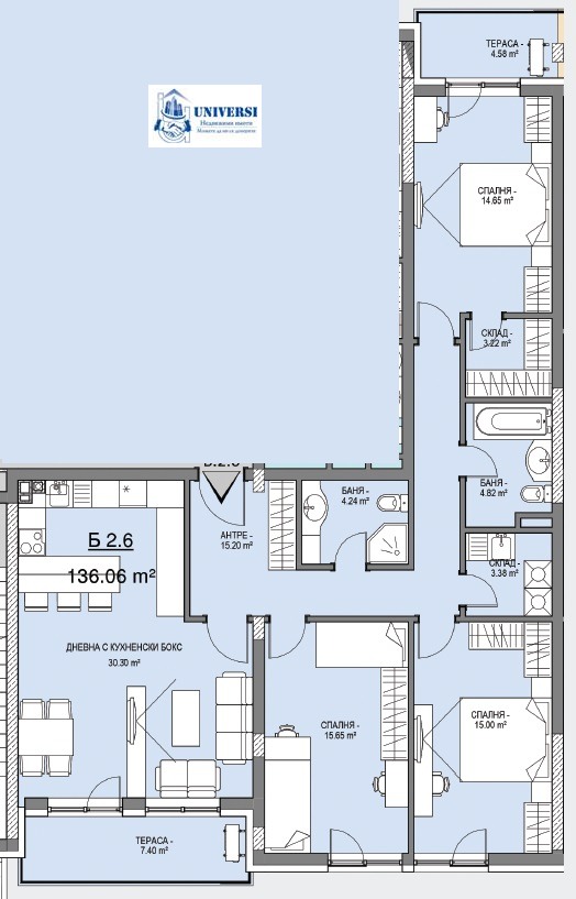 Te koop  3 slaapkamers Sofia , Vitosja , 155 m² | 57468155 - afbeelding [17]