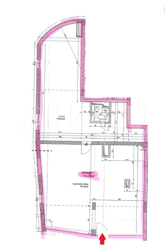 Продава  Магазин град София , м-т Детски град , 126 кв.м | 86439052 - изображение [2]