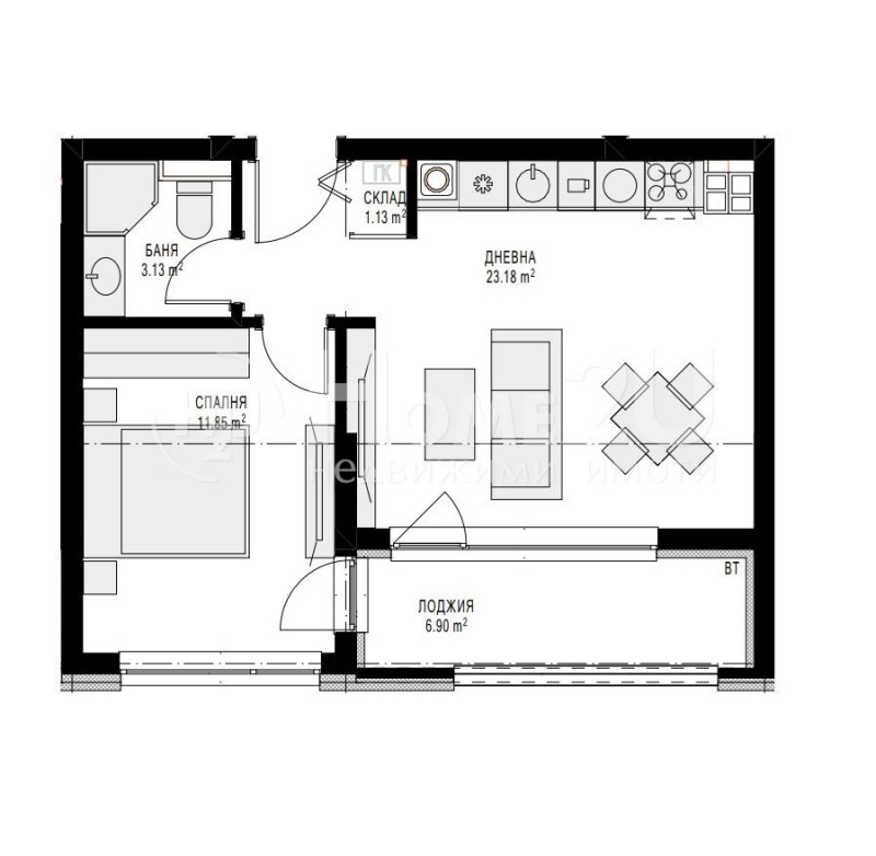 Продава 2-СТАЕН, гр. Варна, Левски 1, снимка 2 - Aпартаменти - 49010674