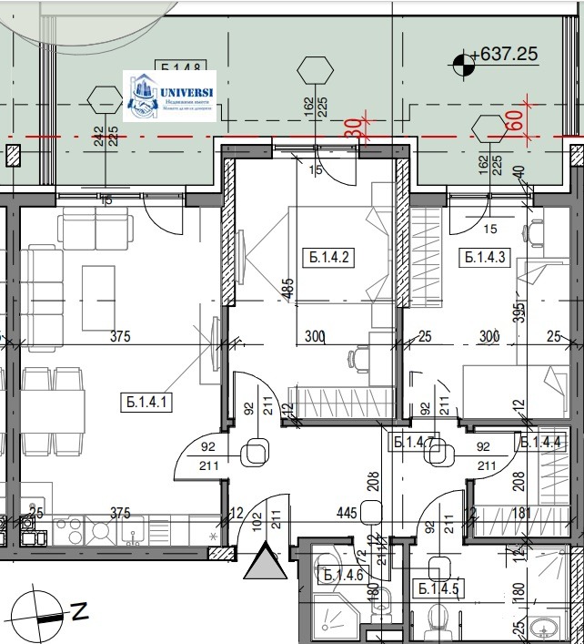 Продава 3-СТАЕН, гр. София, Малинова долина, снимка 5 - Aпартаменти - 46810549