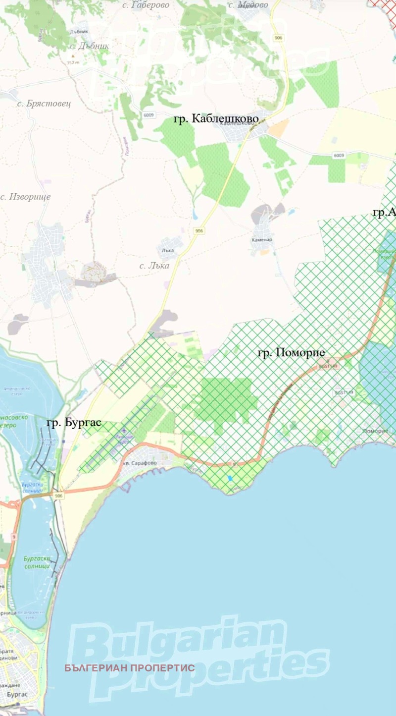 Продава ПАРЦЕЛ, гр. Поморие, област Бургас, снимка 3 - Парцели - 52322129